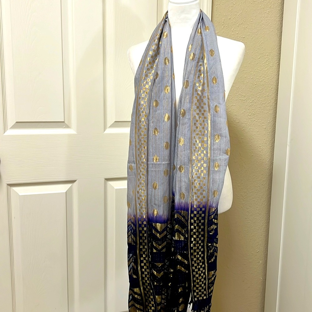 Name: WOMEN FASHIONABLE BANARASI SOLID NAVY GREY GAJARI 2.25 METER